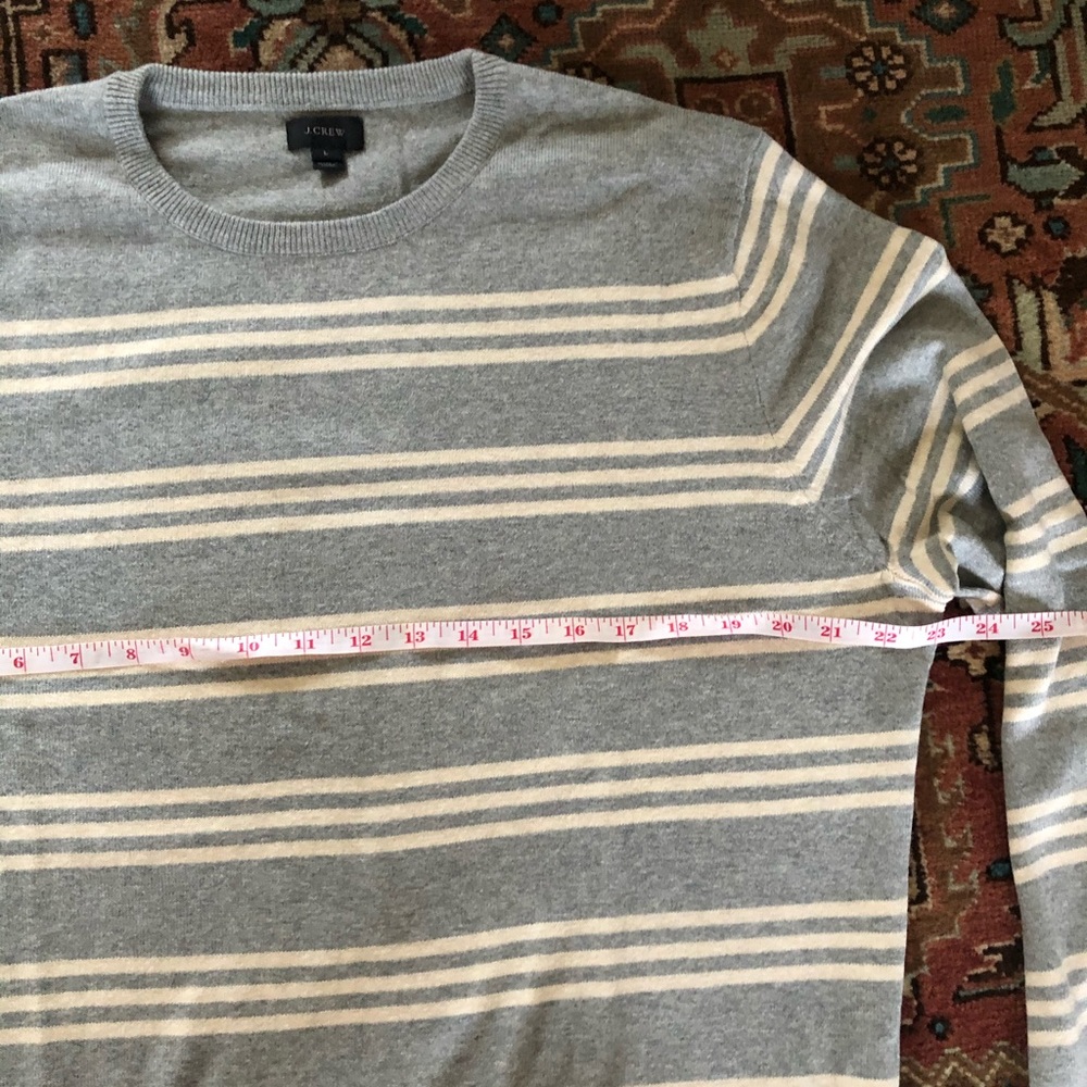 J crew cotton& cashmere sweater